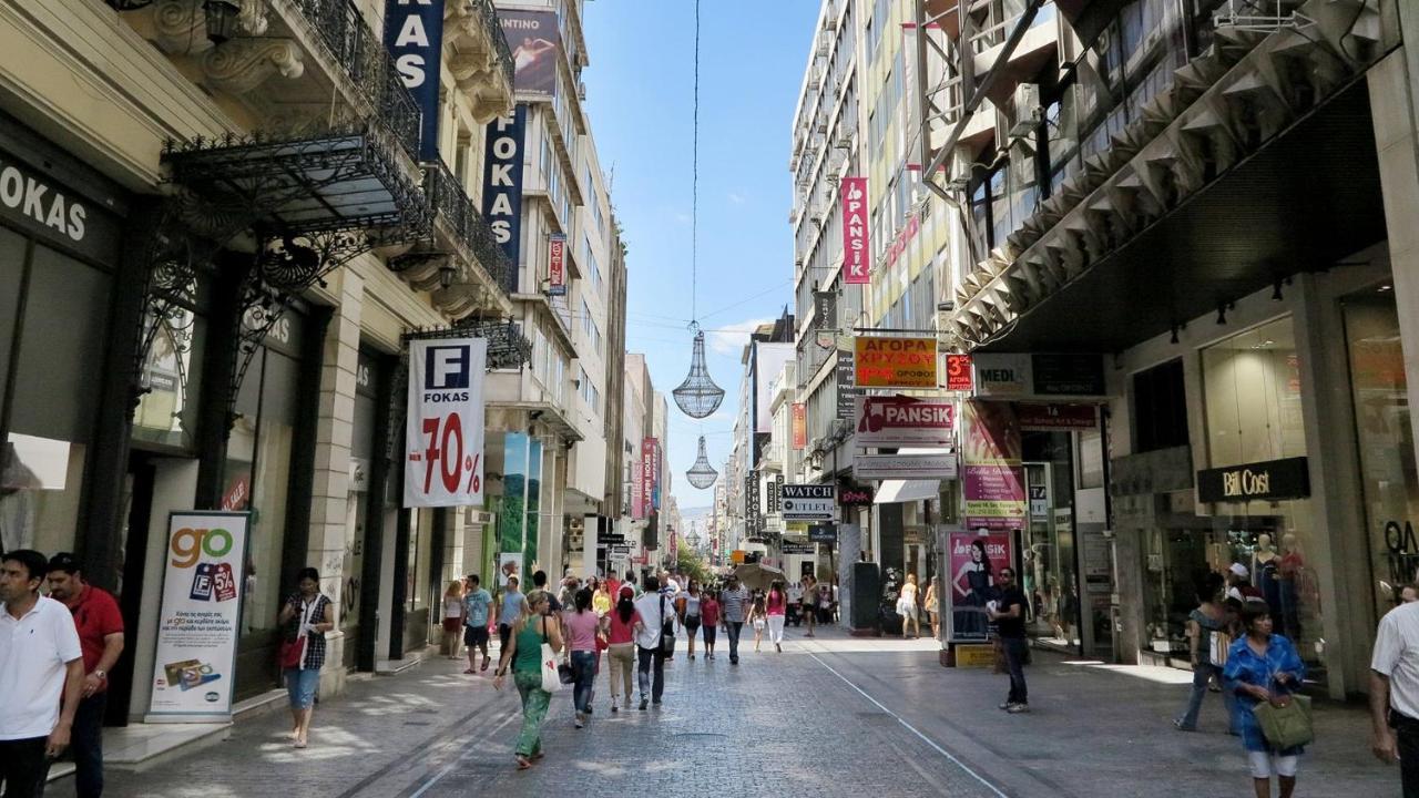 Αθήνα/ Κέντρο Δίπλα Στα Νοσοκομεία & Τα Αξιοθέατα Leilighet Eksteriør bilde